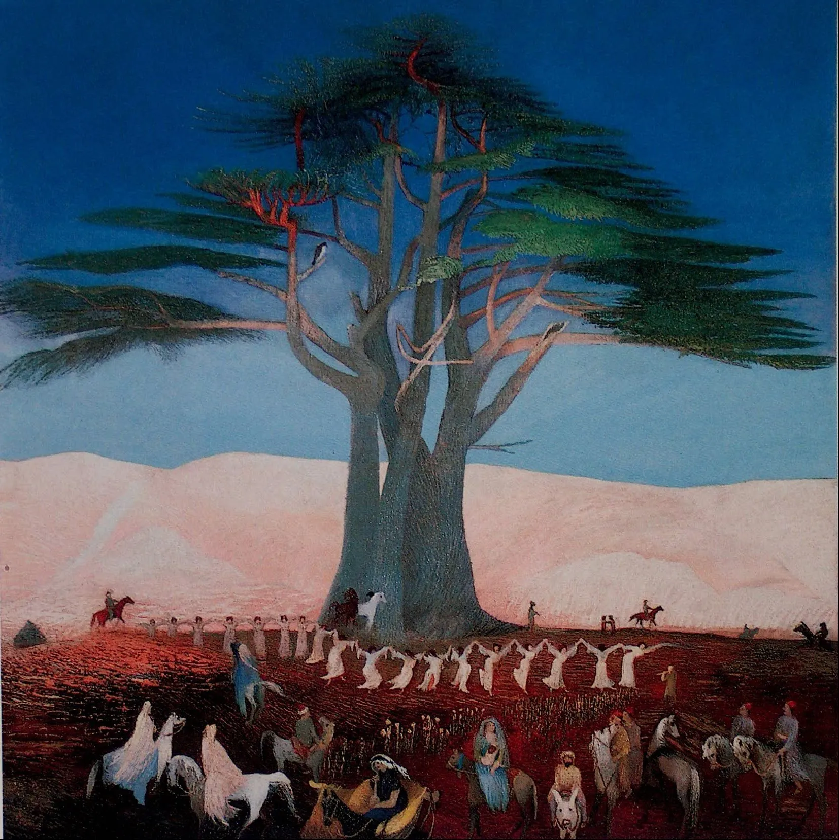 Pilgrimage to the Cedars in Lebanon by Tivadar Kosztka Csontvary, 1907