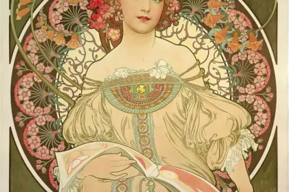 Alphonse Mucha, Reverie, 1897 jigsaw puzzle