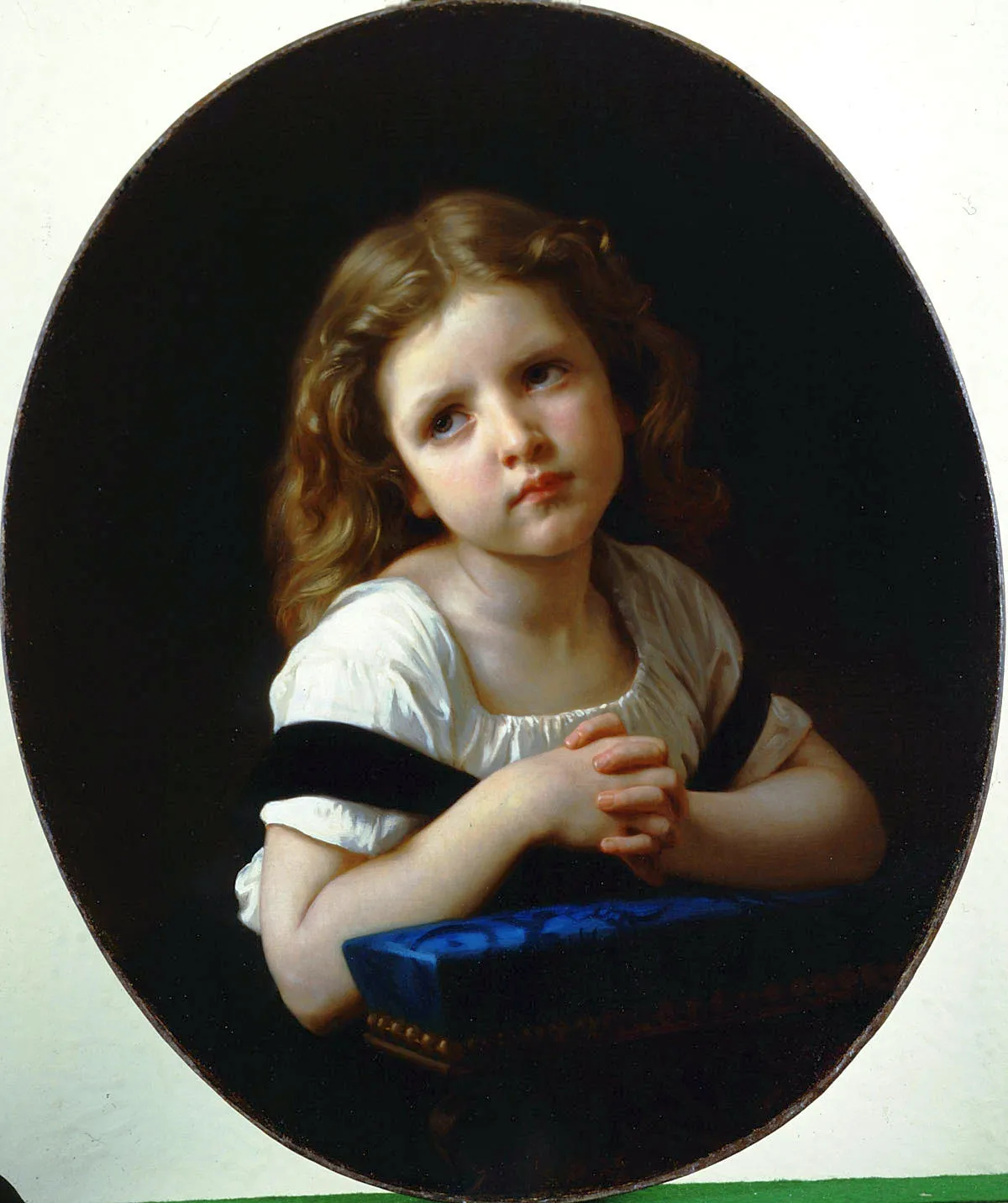 The Prayer by William-Adolphe Bouguereau, 1865