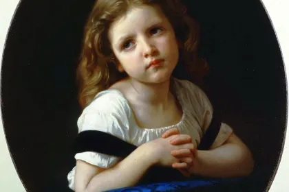 The Prayer by William-Adolphe Bouguereau, 1865 jigsaw puzzle