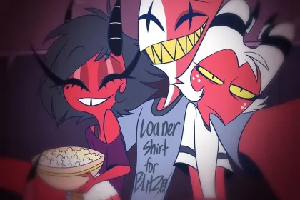 e.g. Blitz,Moxxie,and Millie having a great movie night again jigsaw puzzle