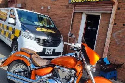 Motorbike jigsaw puzzle