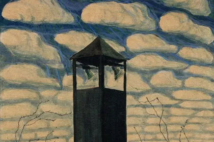 Spring Motif by Mikalojus Konstantinas Ciurlionis, 1908 jigsaw puzzle