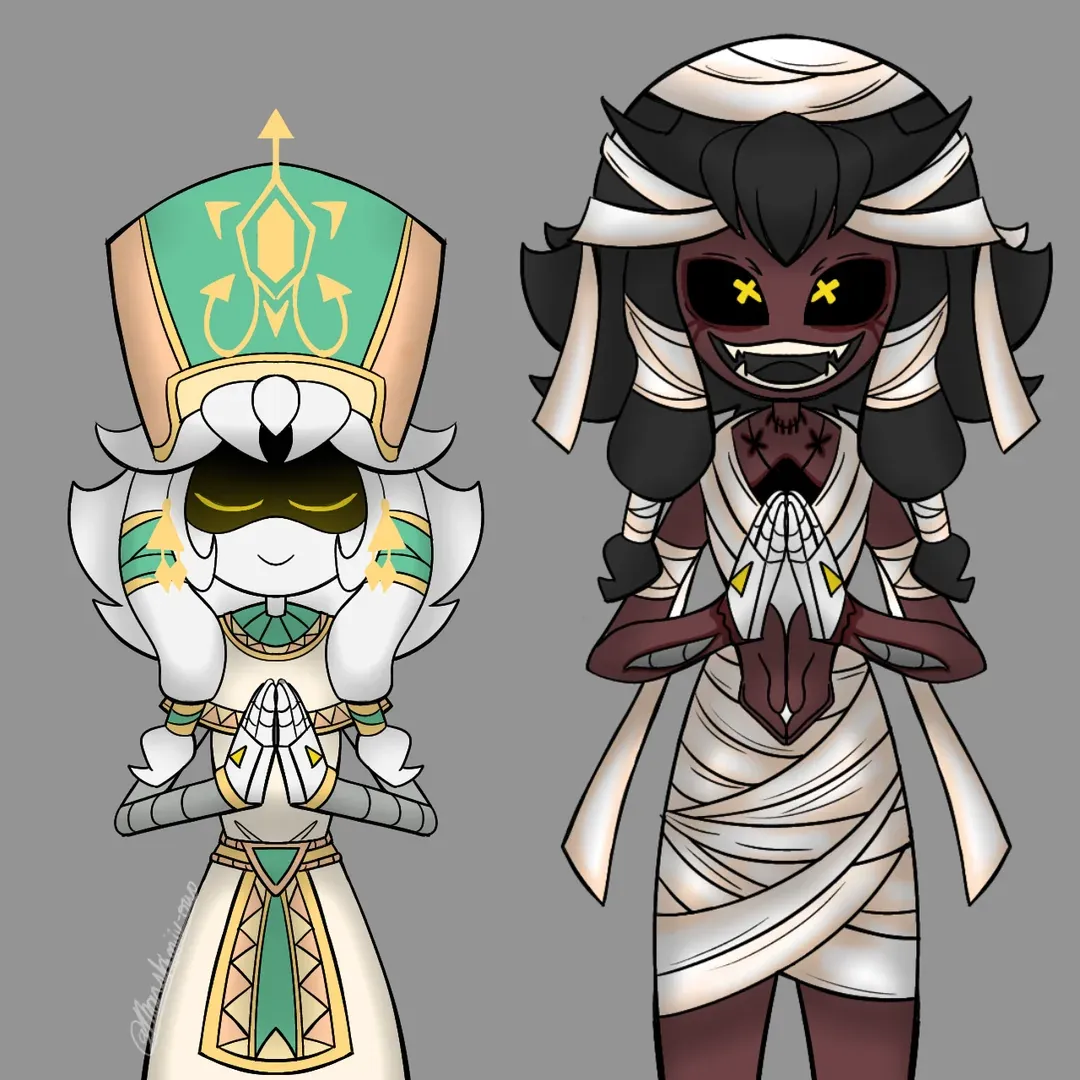 e.g. Cyn and Cynessa just cosplaying as Egyptian people