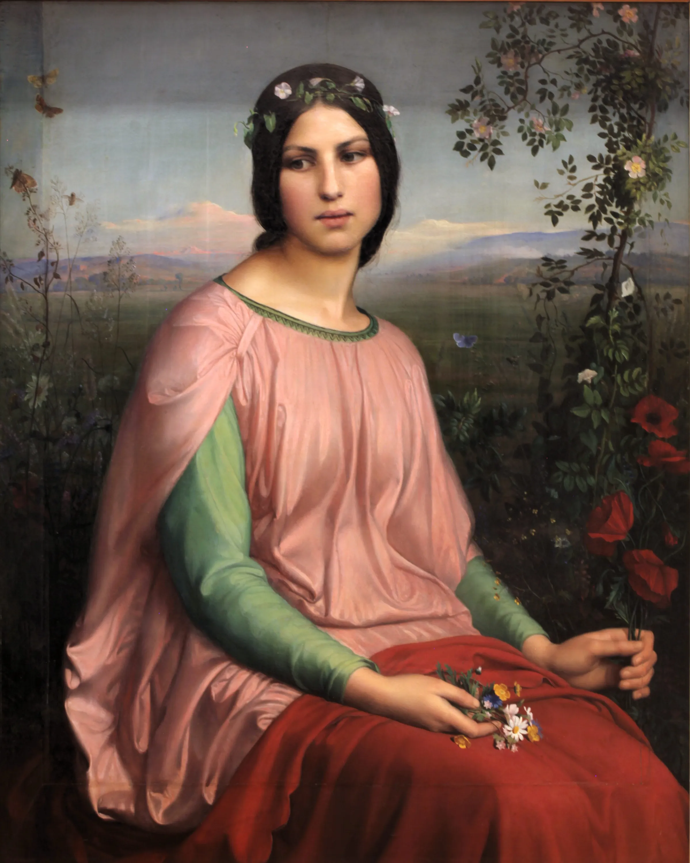 Flower of the Fields by Louis Janmot, 1845