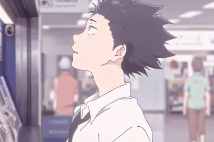 e.g. Shoya Ishida being on the train jigsaw puzzle