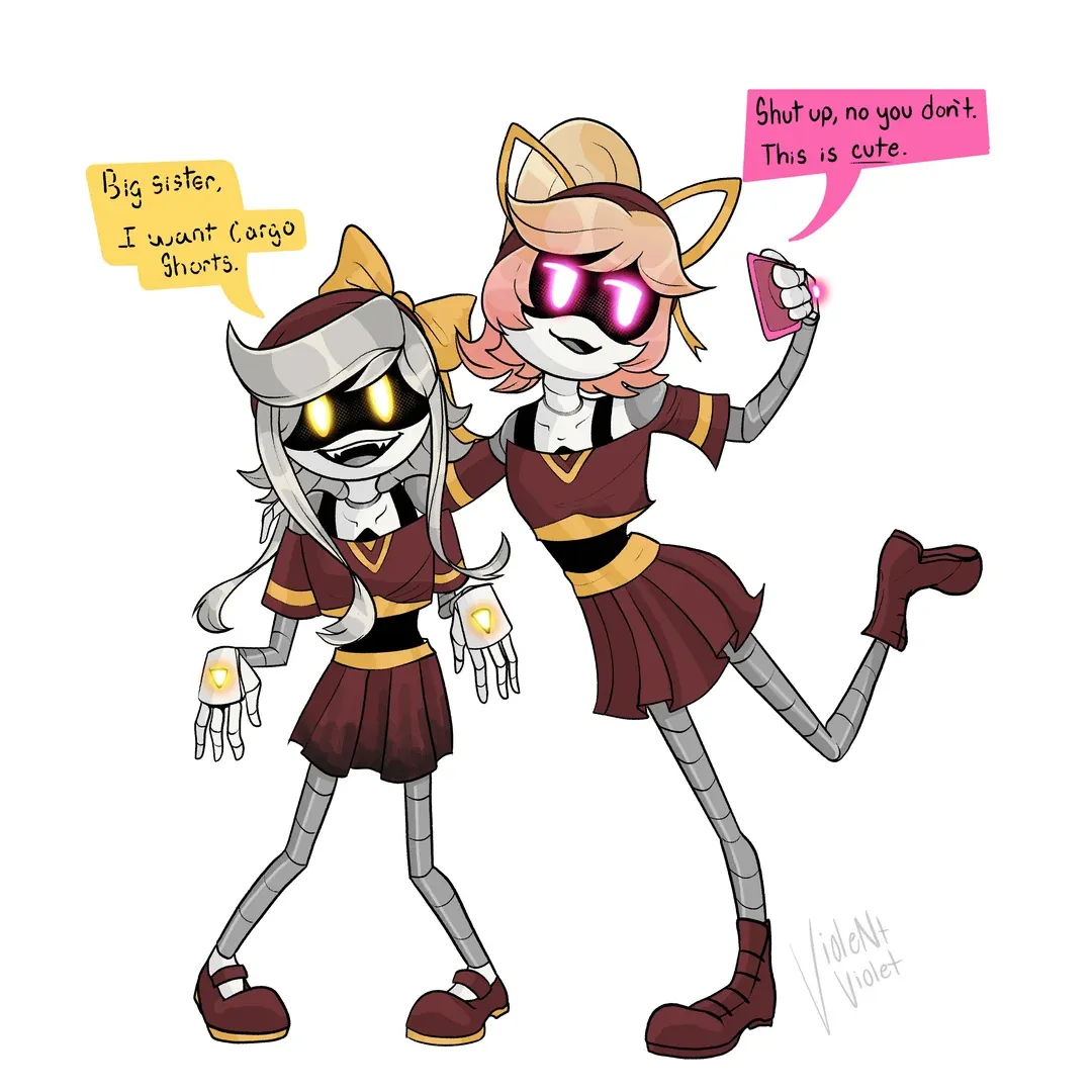 e.g. Cyn and Lizzy having sibling bonding time