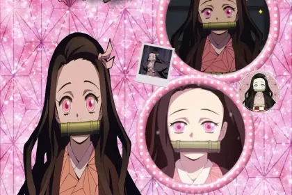 e.g. Nezuko just being an adorable princess jigsaw puzzle