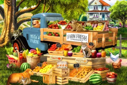 Millie's Fresh Produce jigsaw puzzle