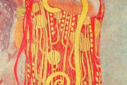 University of Vienna Ceiling Paintings (Medicine), detail showing Hygieia by Gustav Klimt, 1900-1907 jigsaw puzzle
