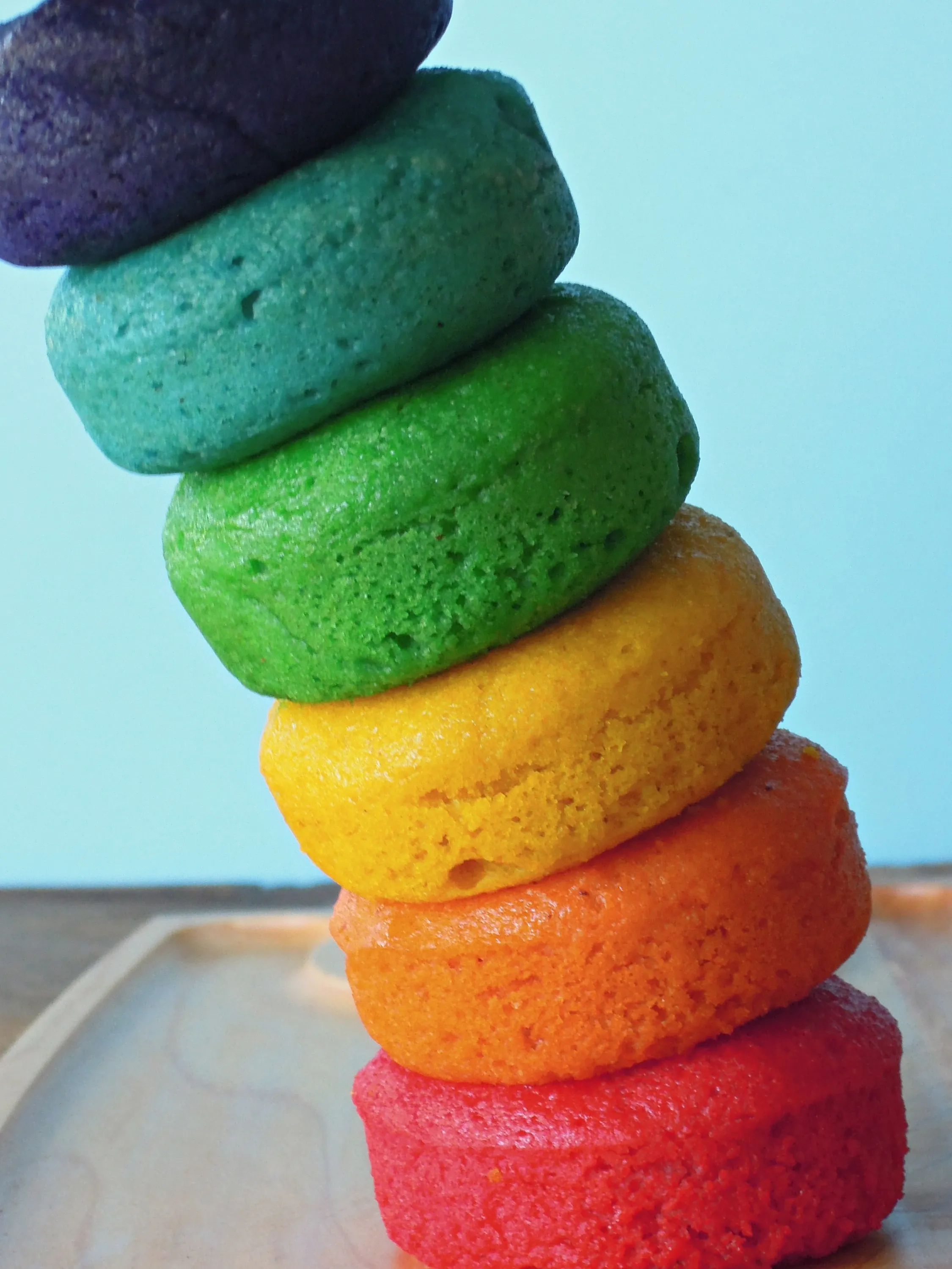 Rainbow Macaron Stack
