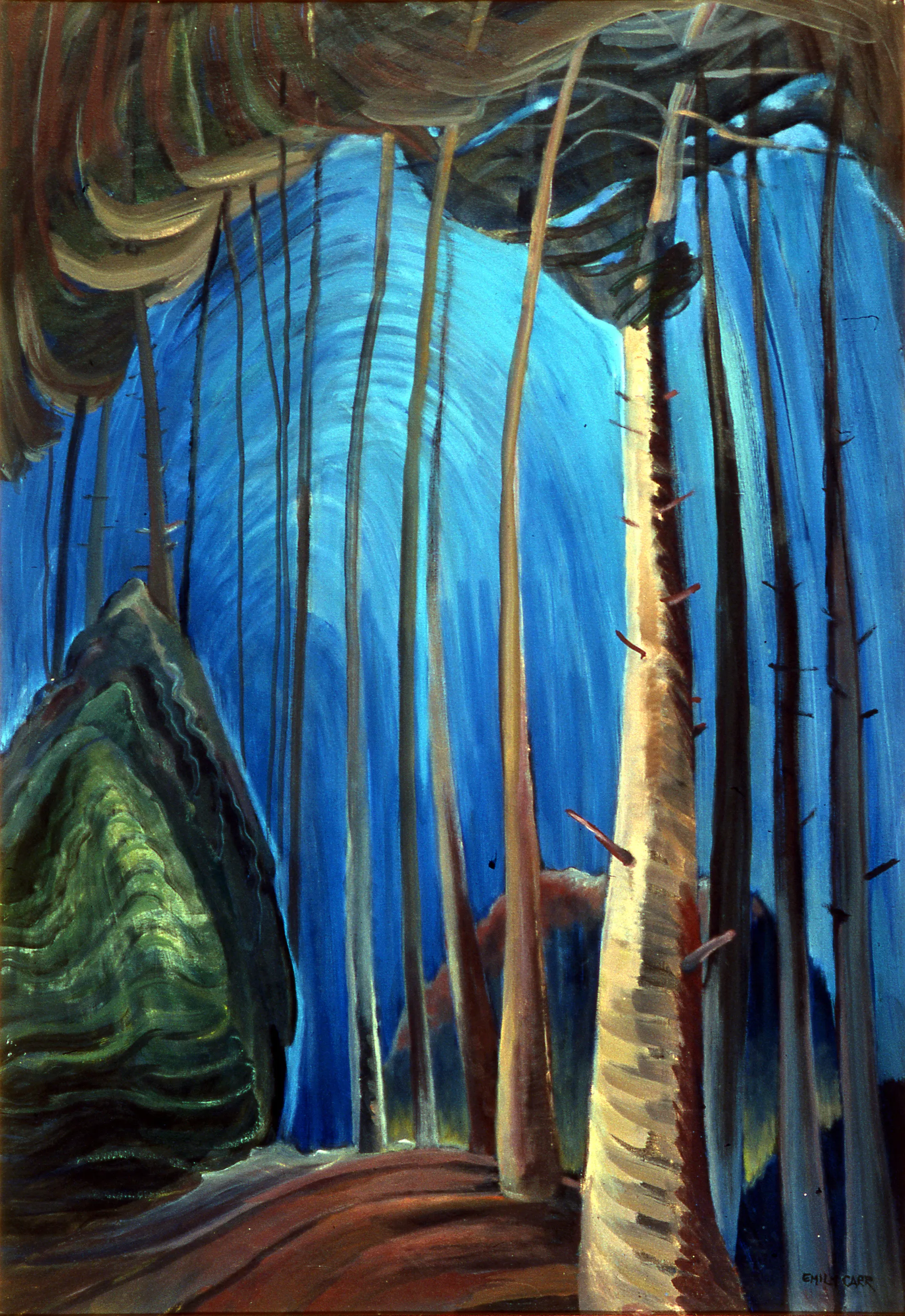 Blue Sky by Emily Carr, 1932