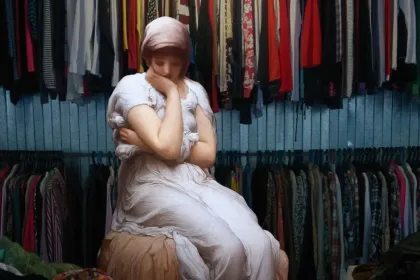 Nothing to wear jigsaw puzzle