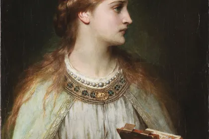 Ofelia by Thomas Francis Dicksee, 1864 jigsaw puzzle