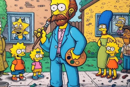 The Simpsons jigsaw puzzle