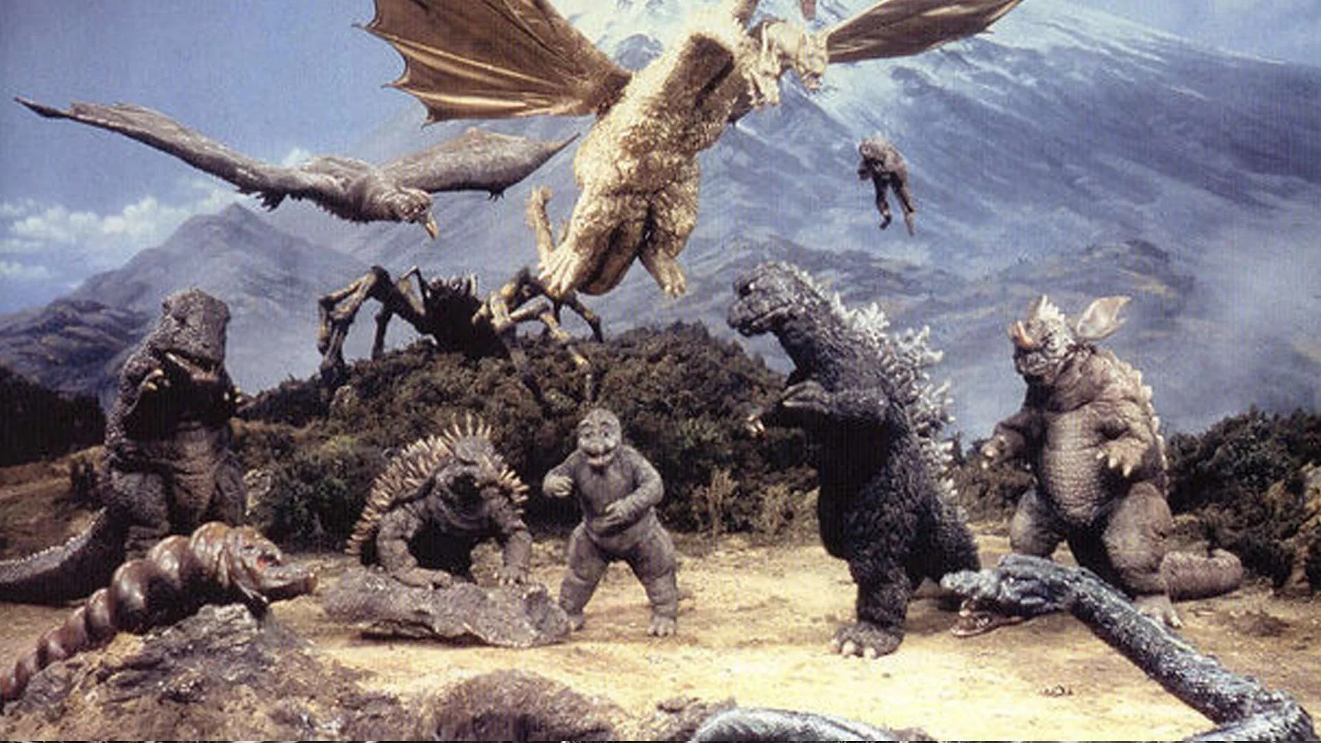 Godzilla destroy all monsters
