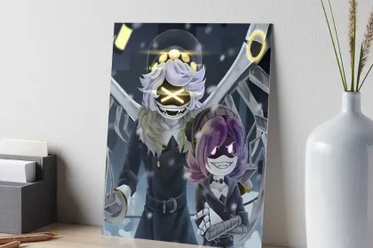 e.g. N and Uzi being a badass couple again jigsaw puzzle