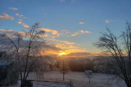 Winter Sunset jigsaw puzzle