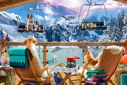 Ski Chalet jigsaw puzzle