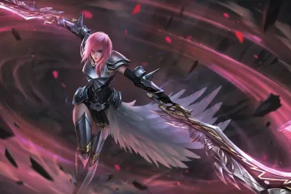 Final Fantasy XIII Lightning jigsaw puzzle