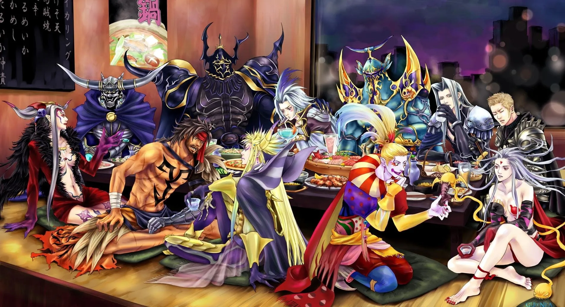 Final Fantasy Villain Banquet