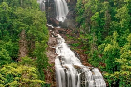 White Water Falls- Spring jigsaw puzzle