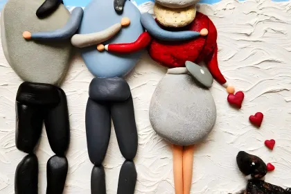 Winter walk jigsaw puzzle