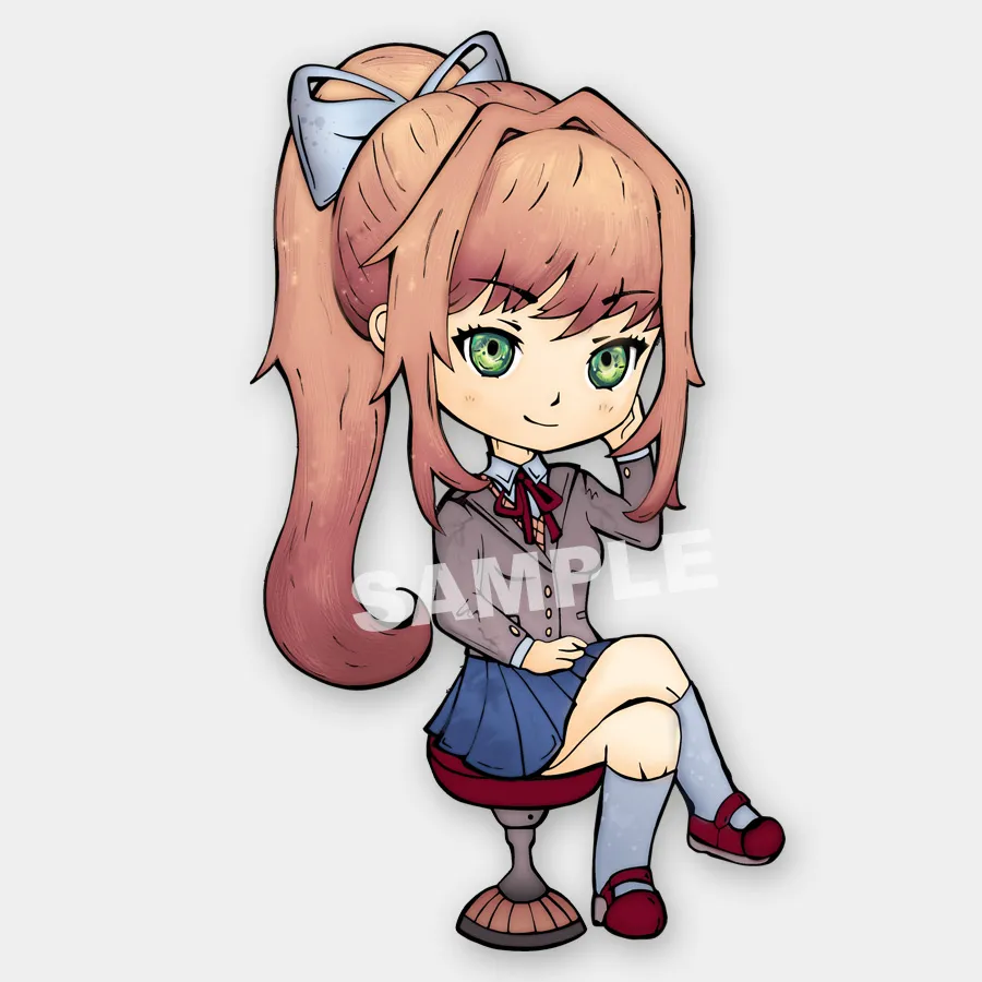 e.g. Monika having a normal day finally jigsaw puzzle