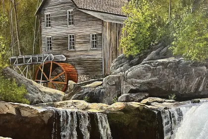 Autumn Mill jigsaw puzzle