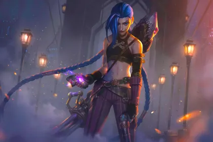 LoL Arcane Jinx jigsaw puzzle
