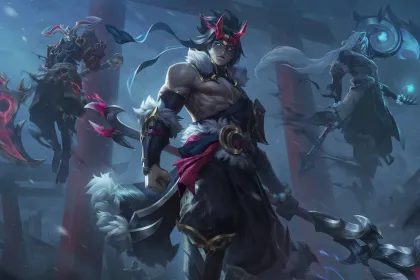 LoL Snowmoon Kayn jigsaw puzzle