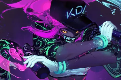 LoL K/DA Akali jigsaw puzzle