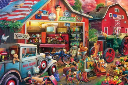 Antique Barn jigsaw puzzle