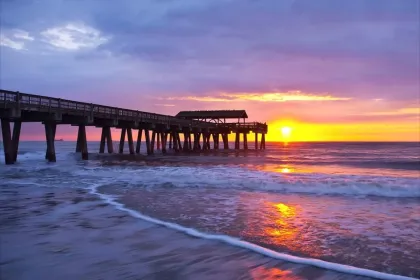 Pier Sunset jigsaw puzzle