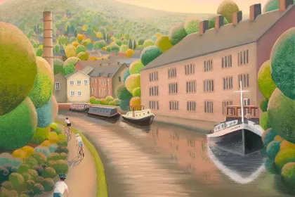 Canal jigsaw puzzle