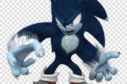 e.g. Sonic being a werehog witch is a werewolf jigsaw puzzle
