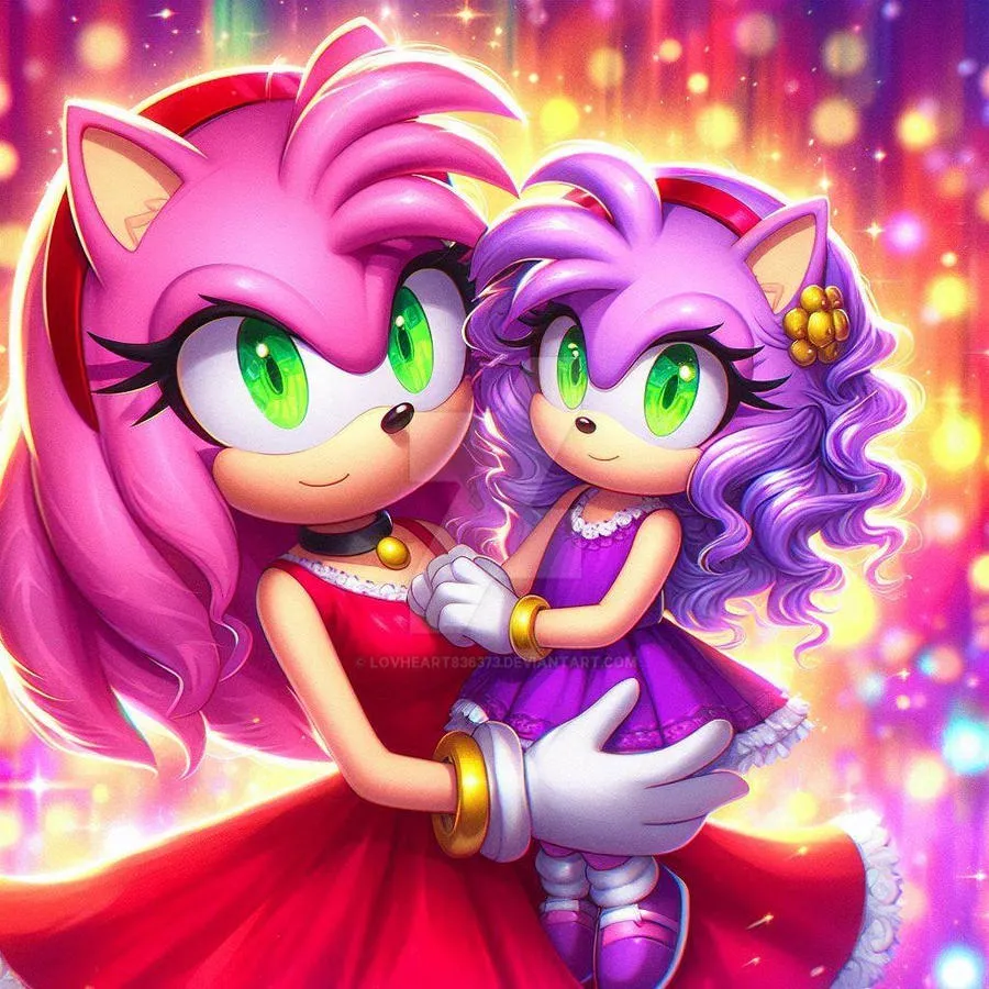 e.g. Amy and her adopted daughter Lilly