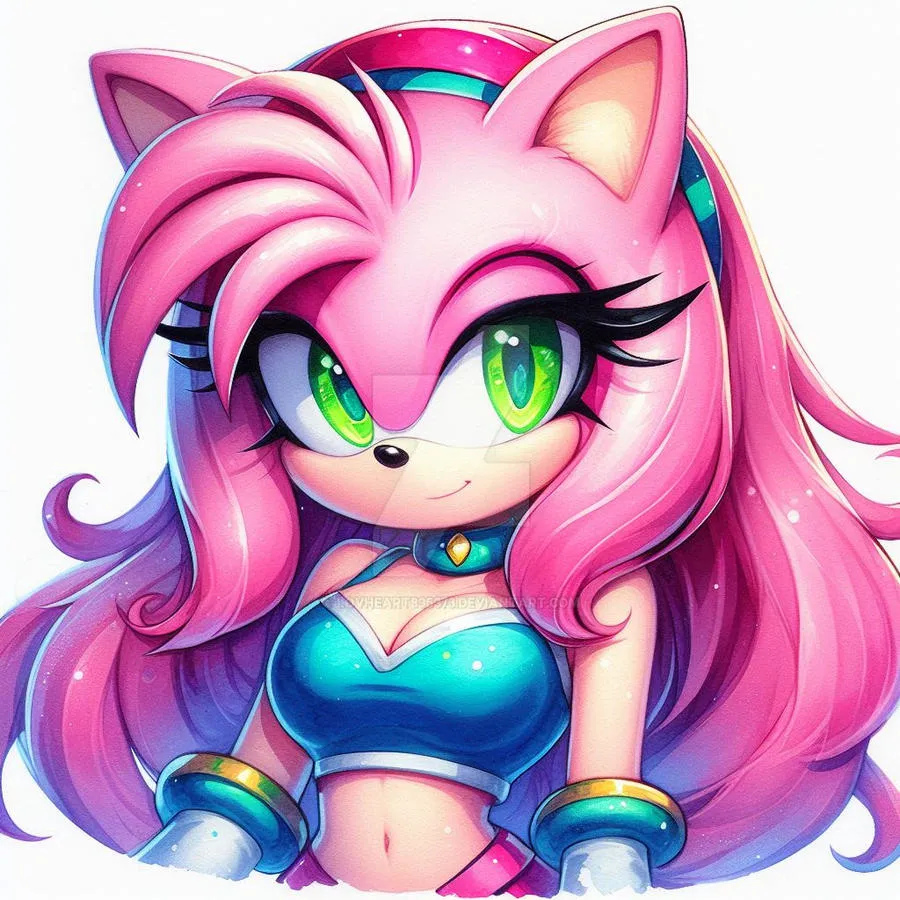e.g. Amy after her long workout