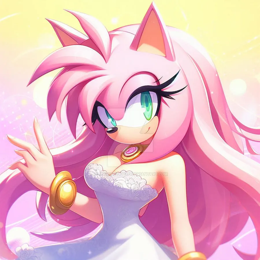 e.g. Amy and Blaze's wedding finally