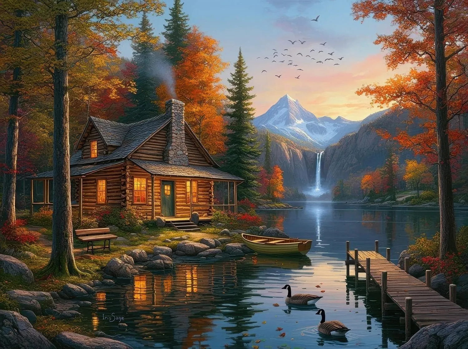 Cabin by Crystal Lake