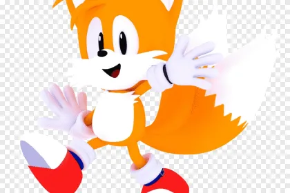 e.g. Tails having a flying test jigsaw puzzle