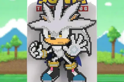 e.g. Silver as a pixel video game jigsaw puzzle