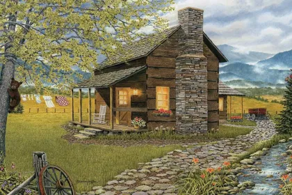 A Smoky Mountain Morning jigsaw puzzle