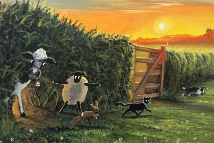 Breakout jigsaw puzzle