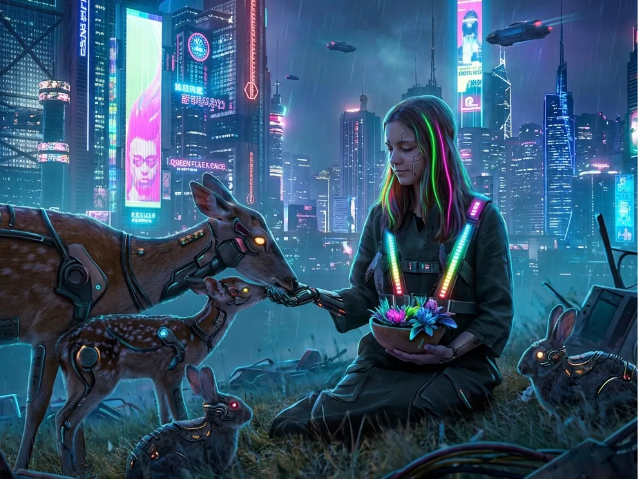 Reconnecting with Earth when the World is Wired